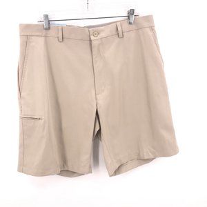 NWT Champion Tour khaki flat front golf short